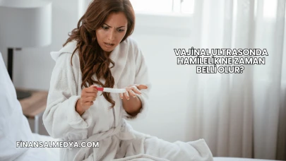 Vajinal Ultrasonda Hamilelik Ne Zaman Belli Olur?
