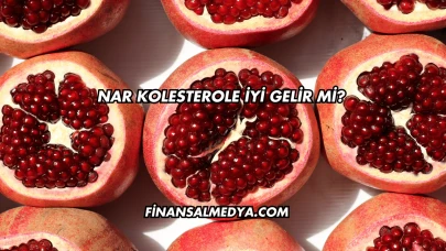 Nar Kolesterole İyi Gelir mi?