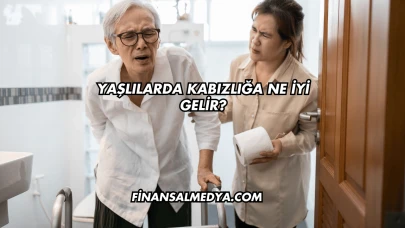 Yaşlılarda Kabızlığa Ne İyi Gelir?