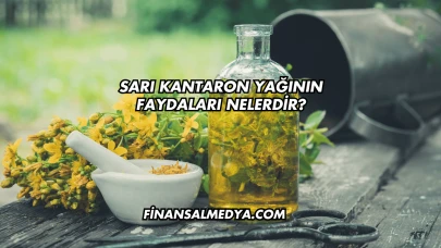 Sarı Kantaron Yağının Faydaları Nelerdir?