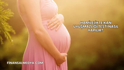 Hamilelikte Kan Uyuşmazlığı Testi Nasıl Yapılır?