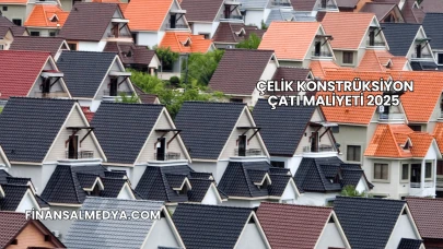 Çelik Konstrüksiyon Çatı Maliyeti 2025