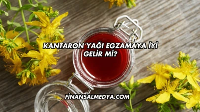 Kantaron Yağı Egzamaya İyi Gelir mi?
