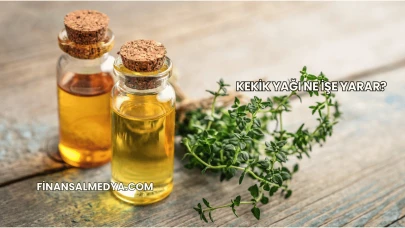 Kekik Yağı Ne İşe Yarar?