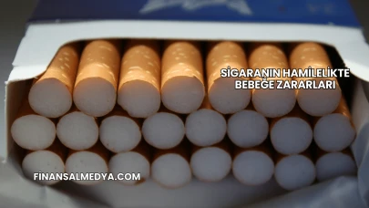 Sigaranın Hamilelikte Bebeğe Zararları