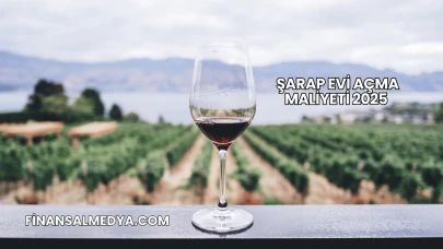 Şarap Evi Açma Maliyeti 2025