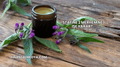 Stafine 2 Merhem Ne İşe Yarar?