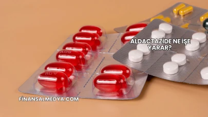 Aldactazide Ne İşe Yarar?