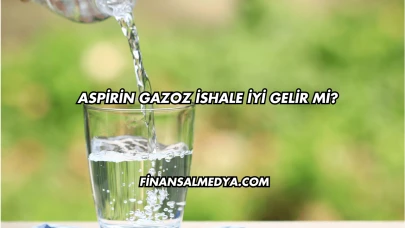Aspirin Gazoz İshale İyi Gelir mi?
