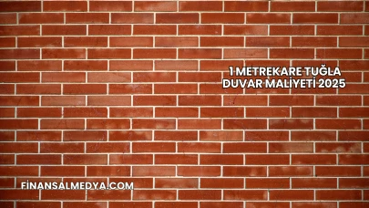 1 Metrekare Tuğla Duvar Maliyeti 2025