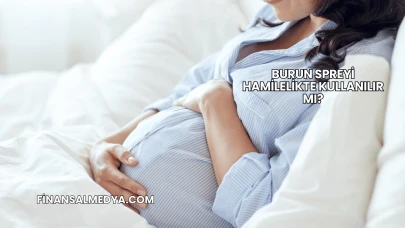 Burun Spreyi Hamilelikte Kullanılır mı?