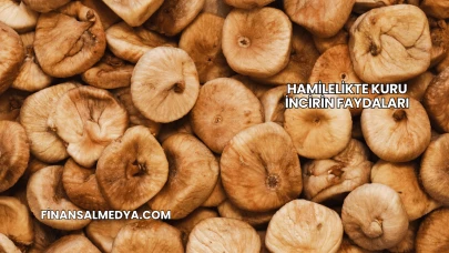 Hamilelikte Kuru İncirin Faydaları