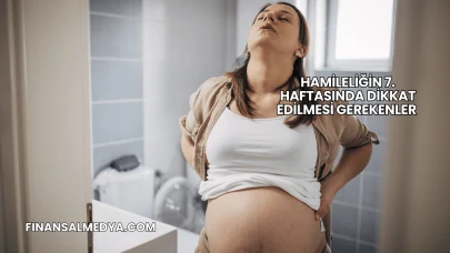 Hamileliğin 7. Haftasında Dikkat Edilmesi Gerekenler