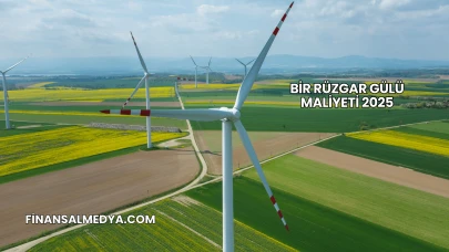 Bir Rüzgar Gülü Maliyeti 2025