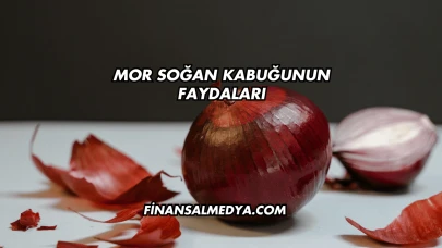 Mor Soğan Kabuğunun Faydaları