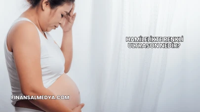 Hamilelikte Renkli Ultrason Nedir?