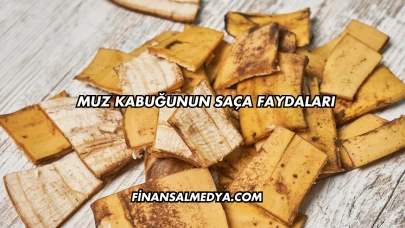 Muz Kabuğunun Saça Faydaları