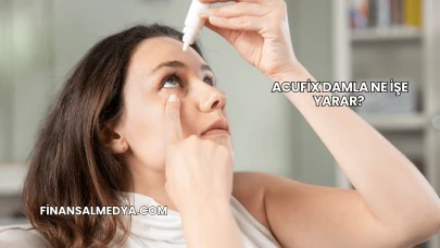 Acufix Damla Ne İşe Yarar?