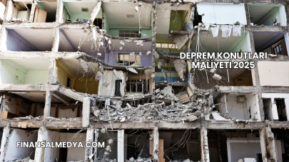 Deprem Konutları Maliyeti 2025
