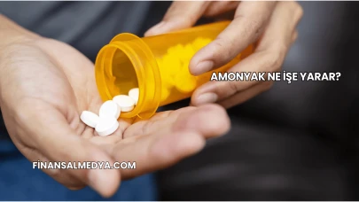 Amonyak Ne İşe Yarar?