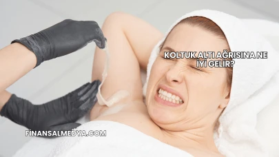 Koltuk Altı Ağrısına Ne İyi Gelir?