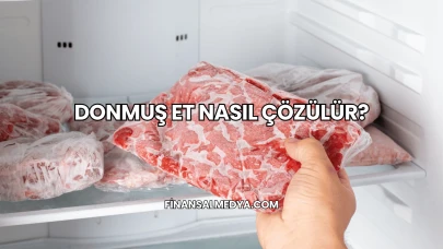 Donmuş Et Nasıl Çözülür?