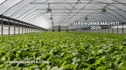 Sera Kurma Maliyeti 2025
