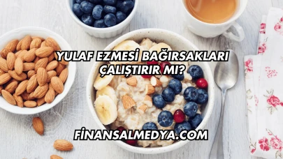 Yulaf Ezmesi Bağırsakları Çalıştırır mı?