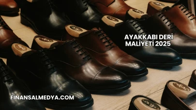 Ayakkabı Deri Maliyeti 2025