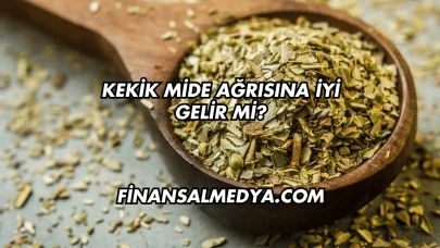 Kekik Mide Ağrısına İyi Gelir mi?