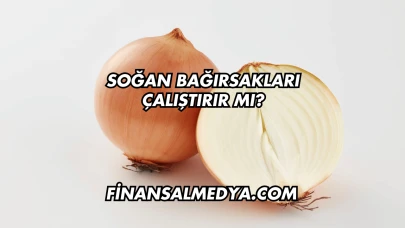 Soğan Bağırsakları Çalıştırır mı?