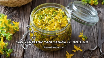 Sarı Kantaron Yağı Yanığa İyi Gelir mi?