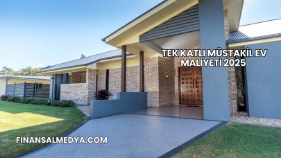 Tek Katlı Müstakil Ev Maliyeti 2025