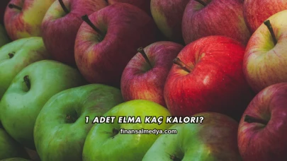 1 Adet Elma Kaç Kalori?
