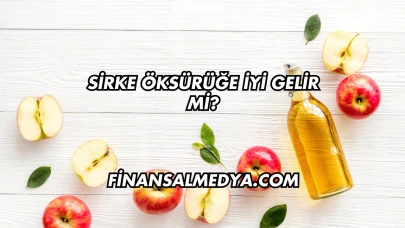 Sirke Öksürüğe İyi Gelir mi?
