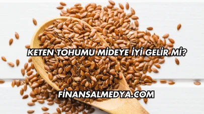 Keten Tohumu Mideye İyi Gelir mi?