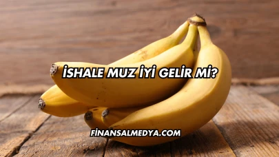 İshale Muz İyi Gelir mi?
