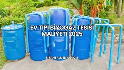 Ev Tipi Biyogaz Tesisi Maliyeti 2025