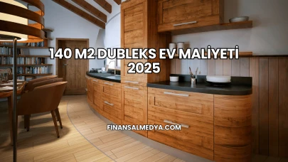 140 m2 Dubleks Ev Maliyeti 2025
