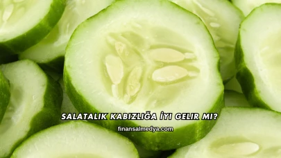 Salatalık Kabızlığa İyi Gelir mi?