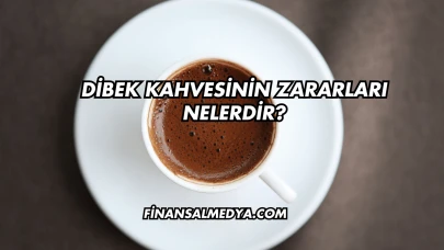 Dibek Kahvesinin Zararları Nelerdir?