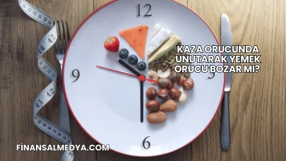 Kaza Orucunda Unutarak Yemek Orucu Bozar mı?