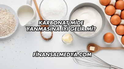 Karbonat Mide Yanmasına İyi Gelir mi?