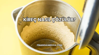 Kireç Nasıl Çözülür?