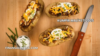 Kumpir Maliyeti 2025