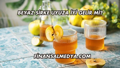 Beyaz Sirke Uyuza İyi Gelir mi?