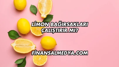 Limon Bağırsakları Çalıştırır mı?
