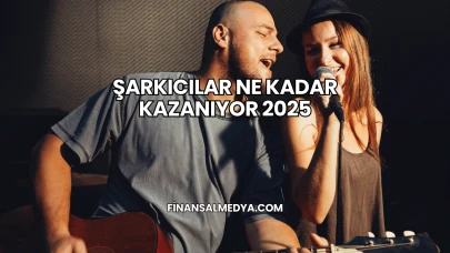 Şarkıcılar Ne Kadar Kazanıyor 2025