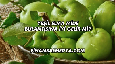Yeşil Elma Mide Bulantısına İyi Gelir mi?