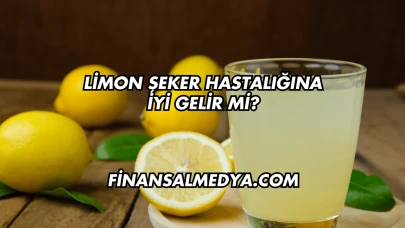Limon Şeker Hastalığına İyi Gelir mi?